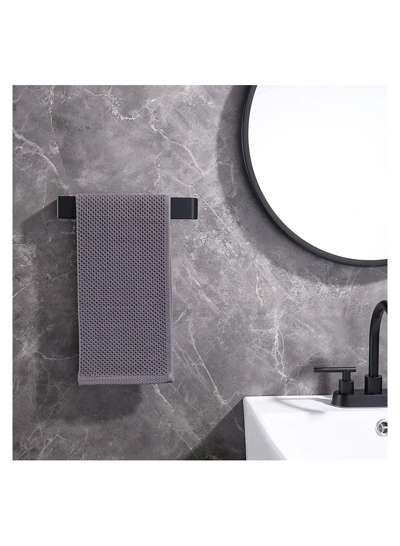 Hand Towel Holder, 37cm Self Adhesive Stainless Steel Bathroom Rack, Bar, Rail for Kitchen Living Room Bedroom - Image 2